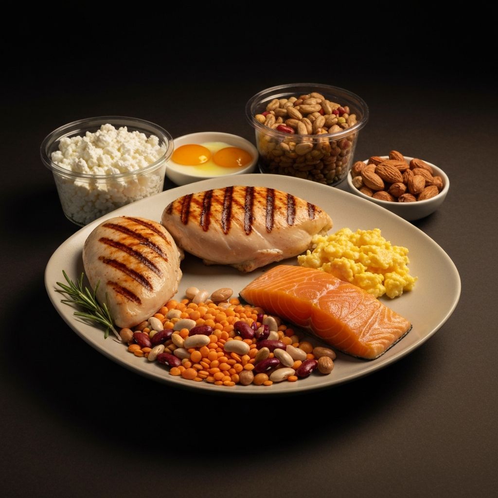 Proteinreiche Lebensmittel